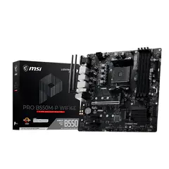 Msi - PLACA MADRE PRO B550M-P WIFI6E, AM4, AMD