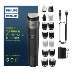 PHILIPS - Recortadora Norelco Multigroom 5000 MG5900/49