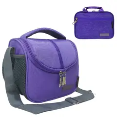KENGAR - Combo Lonchera Cars + Cartuchera Power - Morado