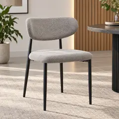 GENERICO - Silla de Comedor Moderna con Respaldo y Asiento Acolchado – Diseño Ergonómico