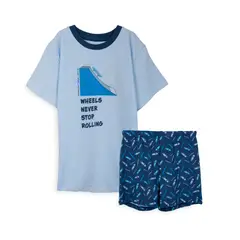 Pillin - Pijama Niño Color Azul