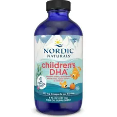 Nordic - Naturals DHA para niños, fresa , 8 onzas para niños, 530 mg de omega-3
