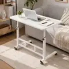GENERICO - Mesa Portátil Ajustable Incluye Ruedas Para Oficina Dormitorio Multifuncional Trabajo