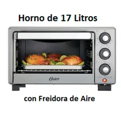 OSTER - Horno de 17 Litros con Freidora de Aire TSSTTV17MAFNS
