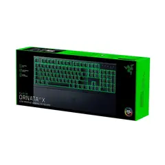 RAZER - TECLADO GAMER ORNATA V3 X MEMBRANA LOW PROFILE CHROMA RGB NEGRO SP