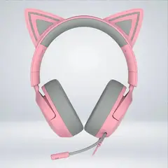 RAZER - AUDÍFONO GAMER KRAKEN KITTY V3 X 40MM 7.1 MULTIPLATAFORMA ROSA