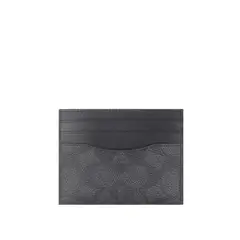 COACH - Tarjetero Hombre Slim ID Negro