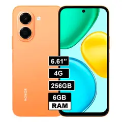 HONOR - Celular X7e 6GB 256GB Naranja