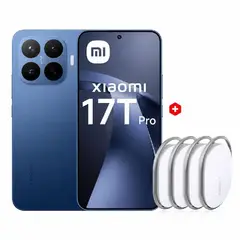 XIAOMI - Celular 17T Pro 5G 512GB 12GB RAM azul + Tag 4 Pack
