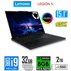 LENOVO - LEGION 5 15IRX10 INTEL CORE I9-14900HX 32GB 2TB SSD 15.1 WQXGA OLED 8GB RTX5070 WIN 11