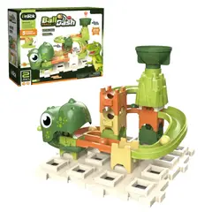 TOYS MASTER - Pista de Canicas Dinosaurio 29pzs