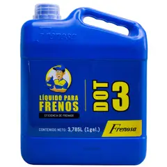 GENERICO - Líquido de Freno DOT 3 Frenosa Ebullición ≥ 150◦C 4QT
