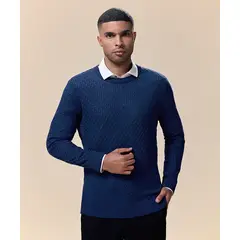Mbo - Chompa PET Azul Marino Hombre
