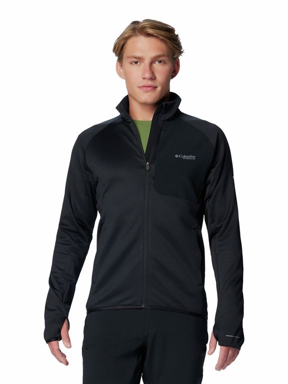 Casaca Fleece Para Hombre Triple Canyon Negro