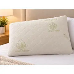 GENERICO - ALMOHADA VISCOELASTICA CON AROMA ALOE VERA