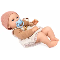 GENERICO - Muñeca Bebé Real Musical de 40 cm con Chupón y Accsesorios