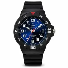 Q&Q - Reloj VR18J005Y Unisex Adulto Negro Resina