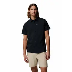 COLUMBIA - Camisa Manga Corta Hombre Sage Peak Negro