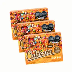 GENERICO - 3 Turrones Tradicionales Calderón de 950 g