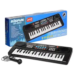 TOYS MASTER - Teclado Piano Infantil Electrónico Musical con Micrófono