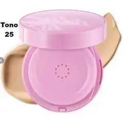 UNLEASHIA - Don't Touch Glass Pink Cushion 15Gr Tono 25 Molten