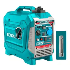 TOTAL - Generador gasolinero silencioso 1100w encapsulado