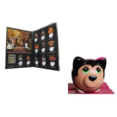 GENERICO - Pack Alcancia + Album para colección de monedas - edición cerámica