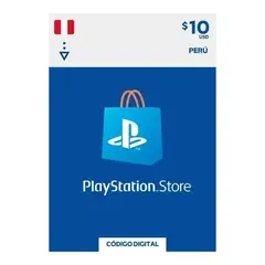 RELOAD PIN - PSN Gift Card 10 Perú Tarjeta PlayStation Network PS5 PS4