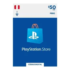 RELOAD PIN - PSN Gift Card 50 Perú Tarjeta PlayStation Network PS5 PS4