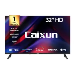 CAIXUN - Smart TV 32 HD sistema Roku integrado C32V1HR 2026