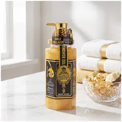 WOKALI - Shower Gel Corporal 24K Gold Colágeno Hidratación Profunda 750ml