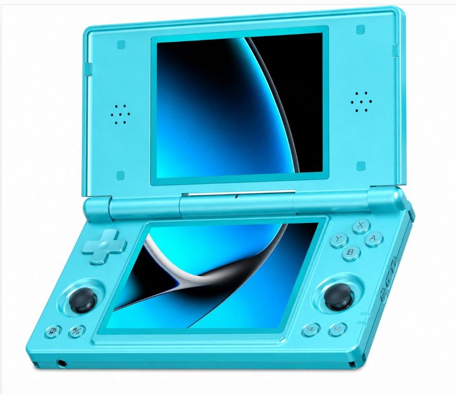 Consola Portatil Retro ANBERNIC RG DS Turquesa 32GB + microS