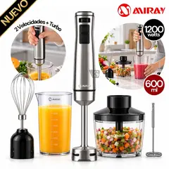 MIRAY - Licuadora de Inmersión LIM-9 600 ml