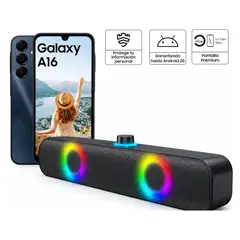 SAMSUNG - Celular Galaxy A16 128 Gb 4 Gb Ram + Parlante Rectangular BOC241