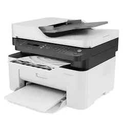 HP - Impresora Láser MFP137FNW multifuncional monocromática,