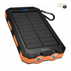 HOCO - Batería Portatil Cargador Solar - 8,000mA 20W Con Brujula -