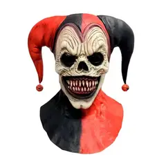 JOTA STORE - Máscara de Payaso Bufón Demoníaco Látex Halloween
