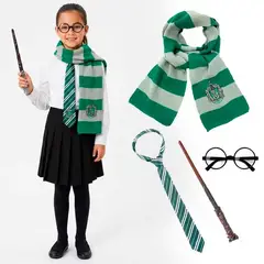 GENERICO - Harry Potter Accesorios disfraz Aprendiz de Mago (4 productos)
