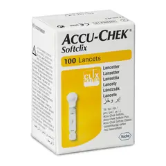 ACCU CHEK - LANCETAS ACCUCHEK SOFTCLIX X 100 UND