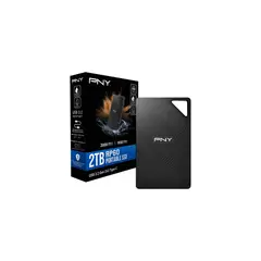 PNY - DISCO EXTERNO SSD 2TB USB 3.2 GEN 2X2 2000MBS RP60 NEGRO RUGGED IP65 PSD0CS3060-2TB-RB