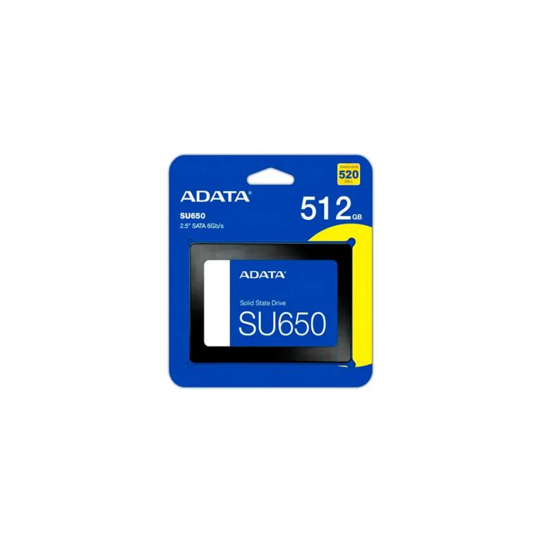 DISCO SSD 512GB 2.5 SATA III 520MBS ULTIMATE SU650 ASU650SS-