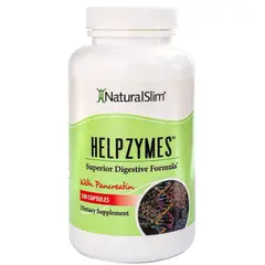 Naturalslim - SUPLEMENTO HELPZYMES 100 CÁPSULAS DURAS