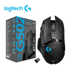 LOGITECH - MOUSE G502 LIGHTSPEED WIRELESS BLACK