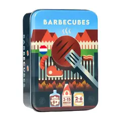 JUEGOS - Juego de Mesa BARBECUBES - Juego Familiar de Habilidad y Destreza para Niños y Adultos