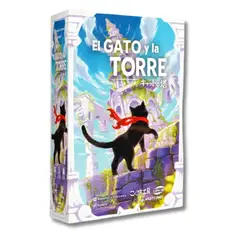 JUEGOS - Juego de Mesa EL GATO Y LA TORRE - Juego Familiar Cooperativo y de Equilibrio para Niños y Adultos