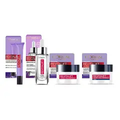 LOREAL PARIS - Kit Loréal Paris Serum + Contorno Ojos + Día + Noche