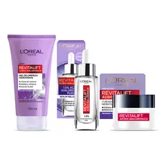 LOREAL PARIS - Kit Loréal Paris Ácido Hialurónico Gel + Crema Día + Sérum