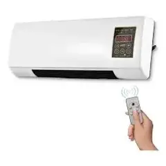 GENERICO - Aire Acondicionado y Calefactor Portátil de Pared Mini Frío Calor LED