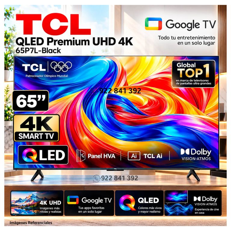 Smart TV TCL 65" 65P7L