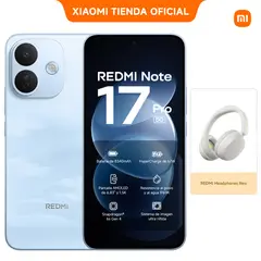XIAOMI - REDMI Note 17 Pro 5G Azul Cielo 8GB+512GB + Redmi Headphones Neo